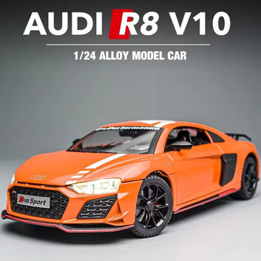 1:24 MINIAUTO AUDI R8 V10 ALLOY DIECAST MODEL